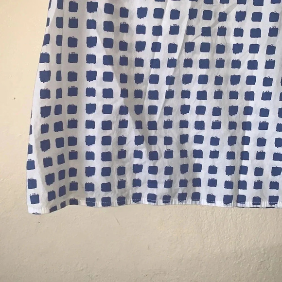 Vineyard Vines Painterly Grid Ruffle Sleeveless Top Size XS - Picture 4 of 8